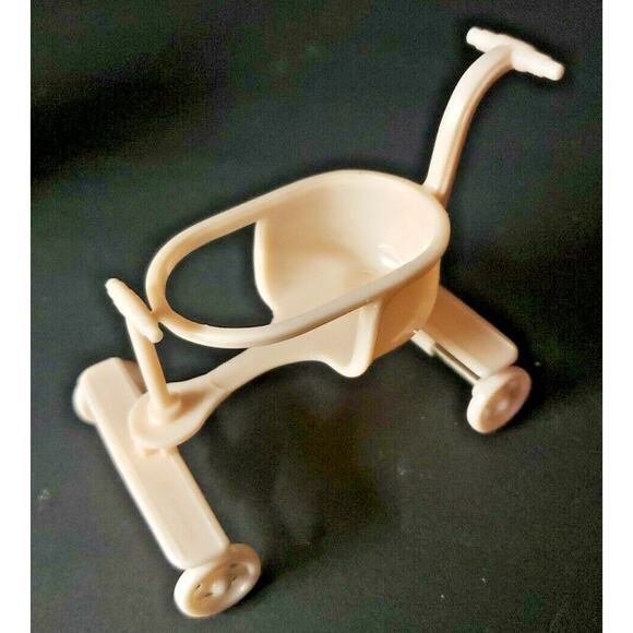 Vintage 1960's Jeryco Product Dimestore Pink Plastic Baby Stroller NOS 136 - Picture 2 of 4